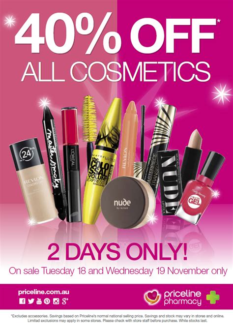 priceline make up sale